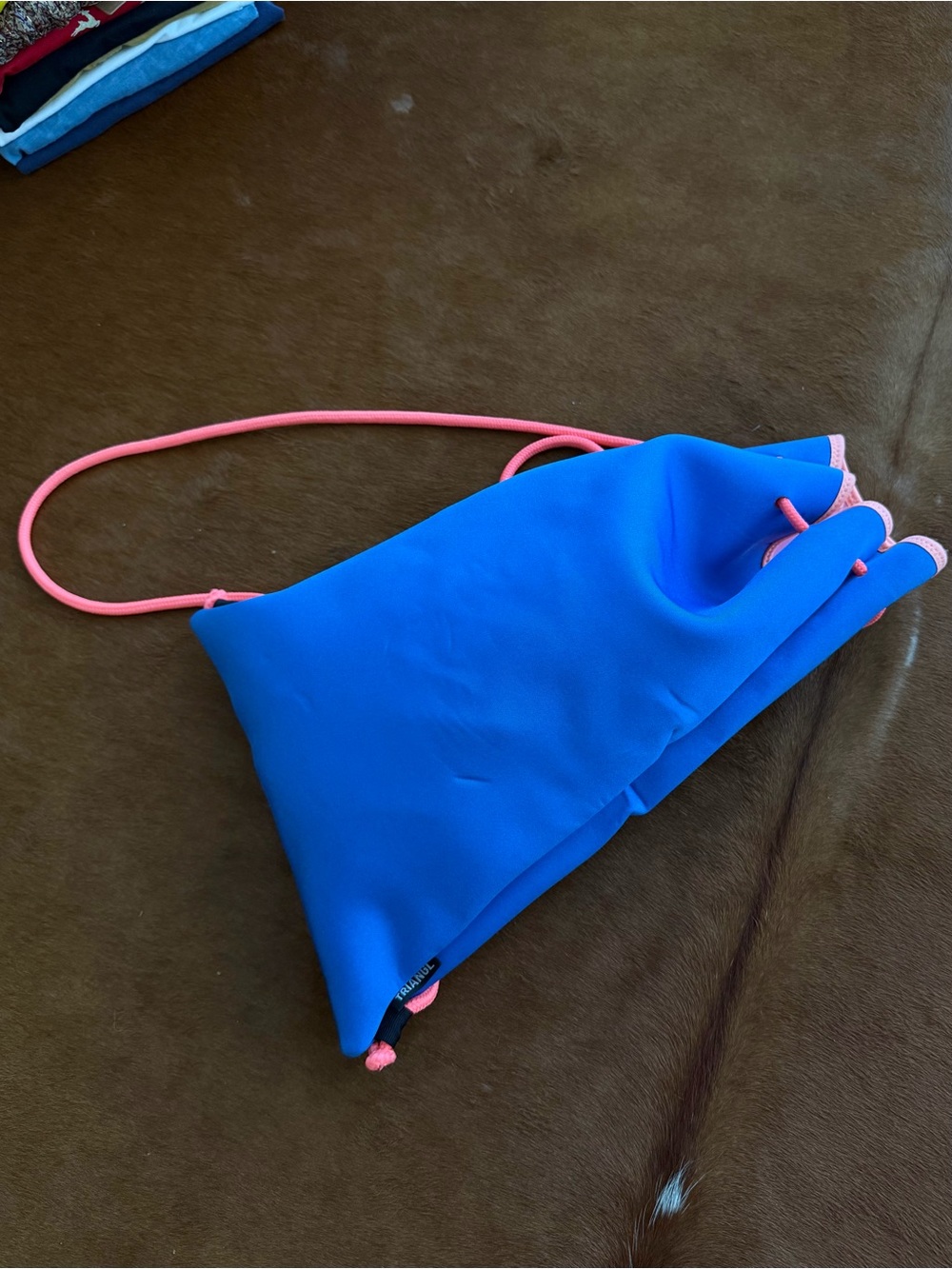Triangl neoprene bikini bag